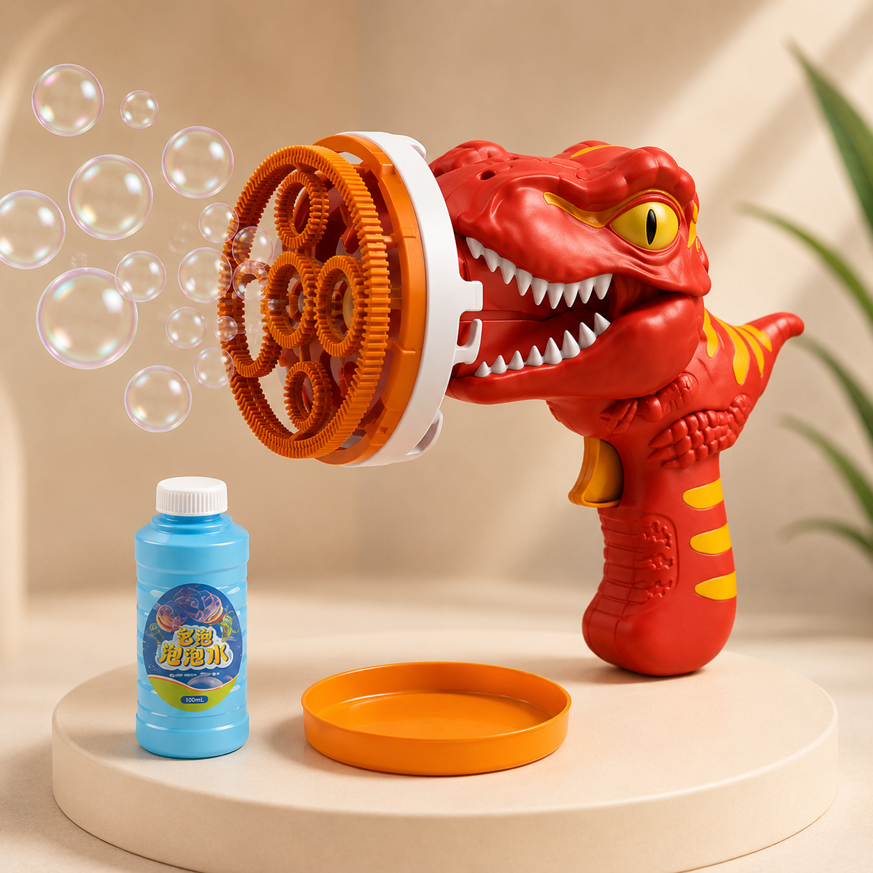 JOY TOYZ ™ Dinosaur Bubble Machine